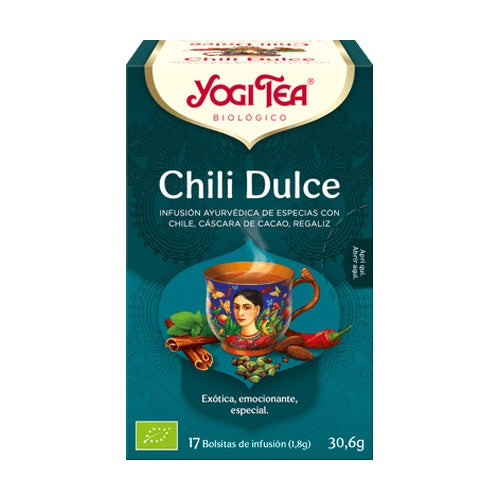 YOGI TEA CHILI DULCE - 17 FILTROS