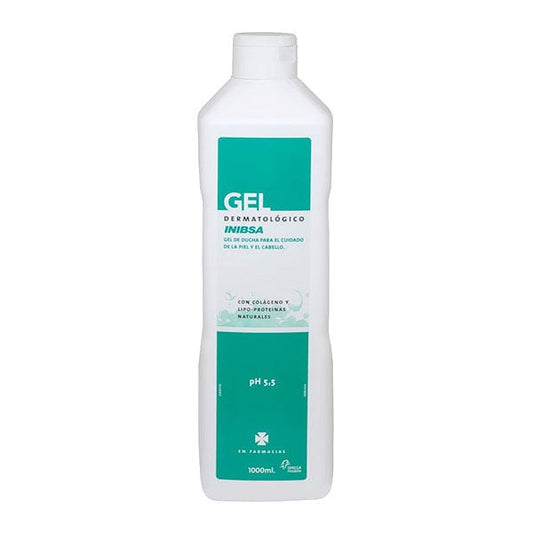 Gel de ducha piel y cabello inibsa 1 litro