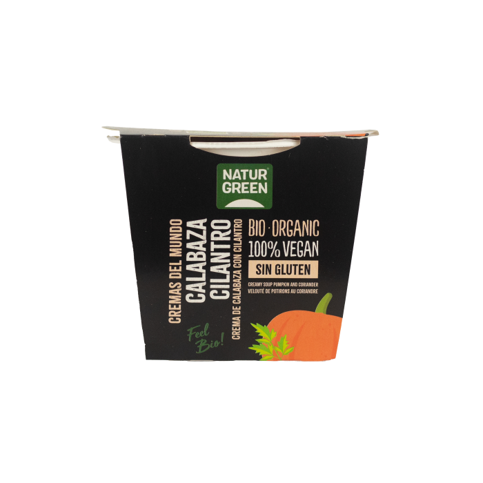 NaturGreen Crema Calabaza Cilantro Bio 310 G