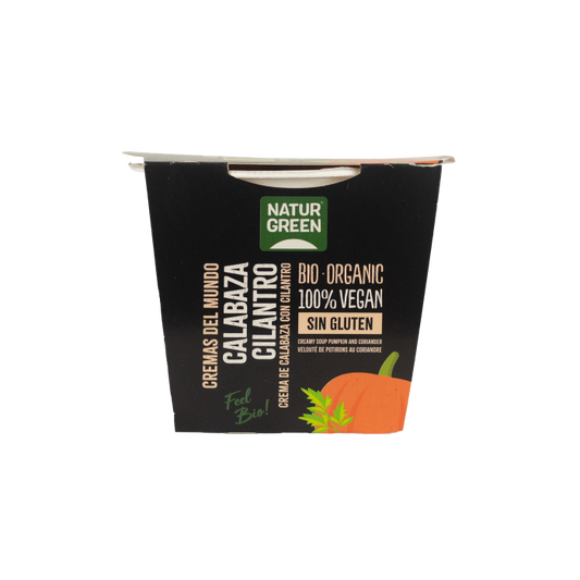 NaturGreen Crema Calabaza Cilantro Bio 310 G