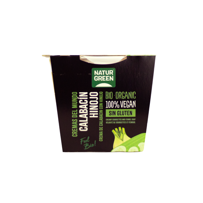 NaturGreen Crema Calabacín Hinojo Bio 310 G