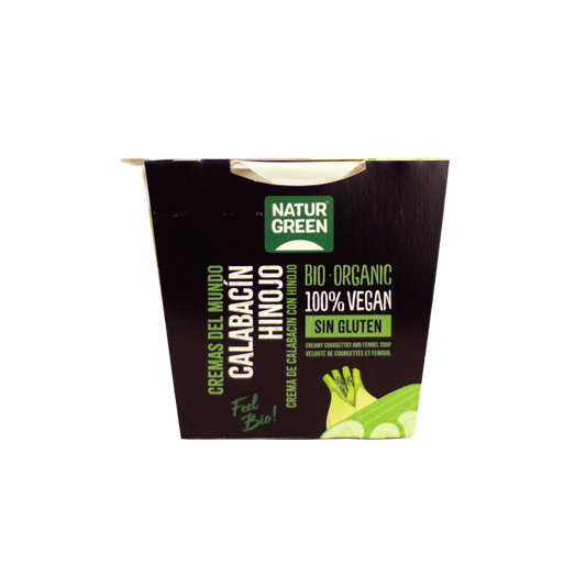 NaturGreen Crema Calabacín Hinojo Bio 310 G