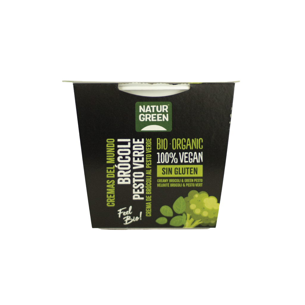 NaturGreen Crema Brocoli Pesto Verde Bio 310 G