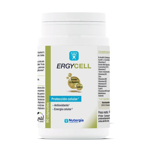 Ergycell revitalizante y antioxidante - 90 caps