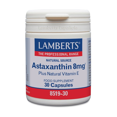 Astaxantina 8 mg con Vitamina E natural