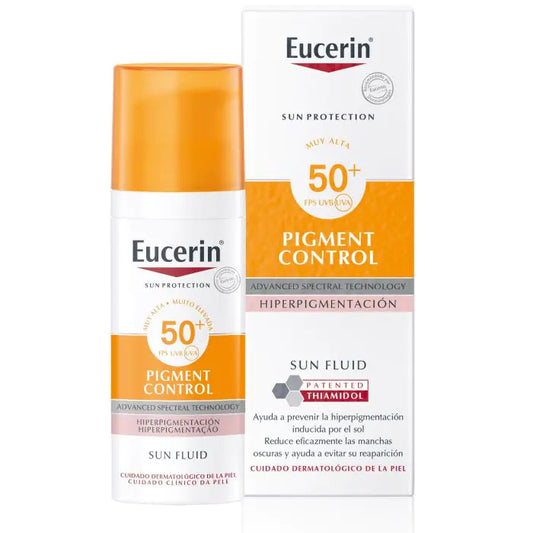 Solar facial Eucerin Pigment Control Fluid FPS 50+