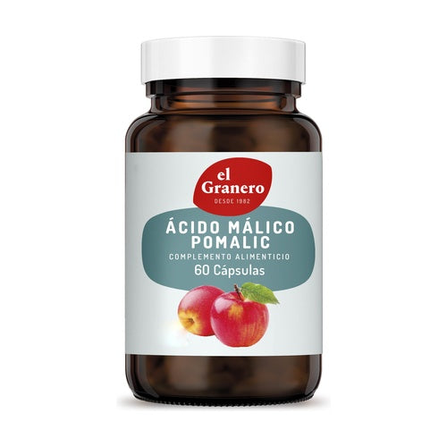 POMALIC (ACIDO MALICO) 650MG. - 60 CAPSULAS