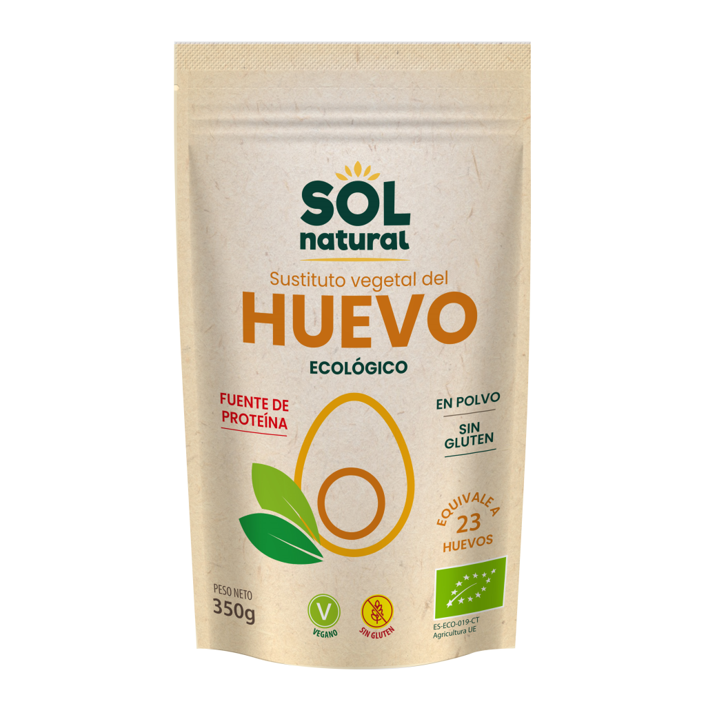 Sustituto vegetal del huevo en polvo bio 350g