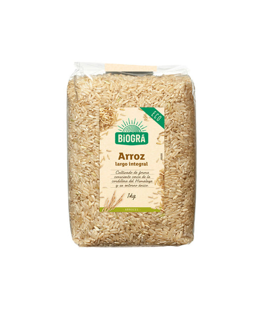 ARROZ INTEGRAL GRANO LARGO 1kg