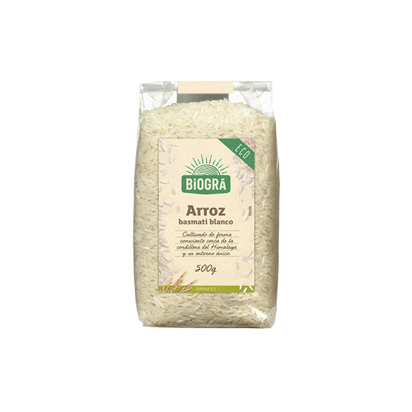 ARROZ BASMATI BLANCO 500g