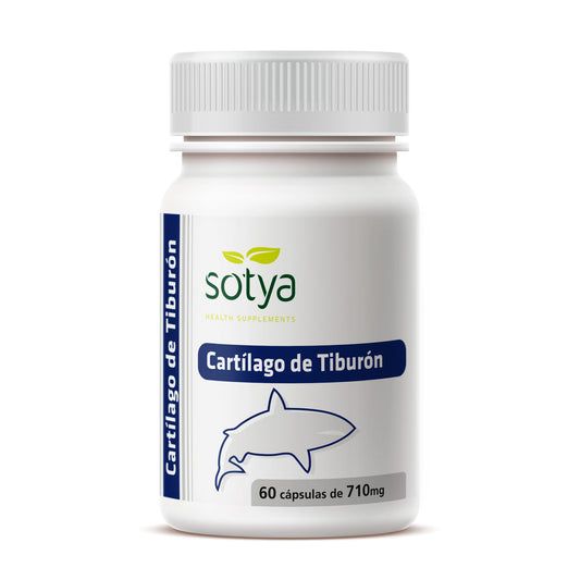 Cartílago de Tiburón 710mg 60 cap