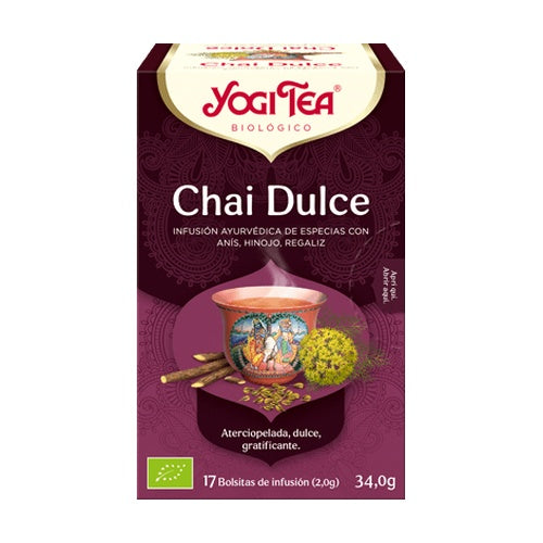 YOGI TEA CHAI DULCE - 17 FILTROS