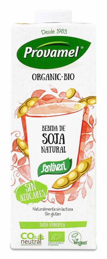 BEBIDA SOJA NATURAL BIO 1 L