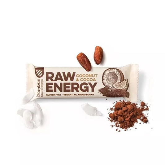 BOMBUS RAW ENERGY COCO Y CACAO