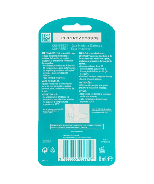 Compeed® Stick Anti-fricción