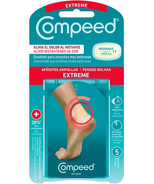 Compeed® Ampollas Extreme (5 apósitos)