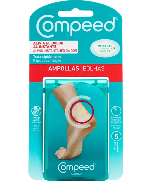 Compeed® Ampollas Medianas (5 apósitos)