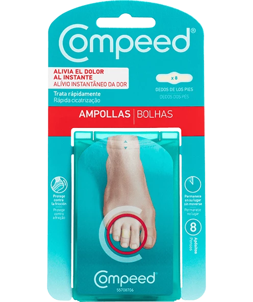 Compeed® Ampollas Dedos del pie (8 apósitos)