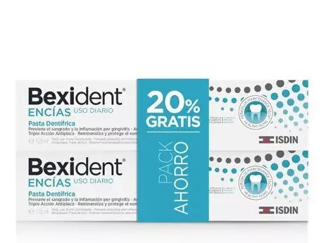 Bexident encías uso diario pasta - 2x125 ml