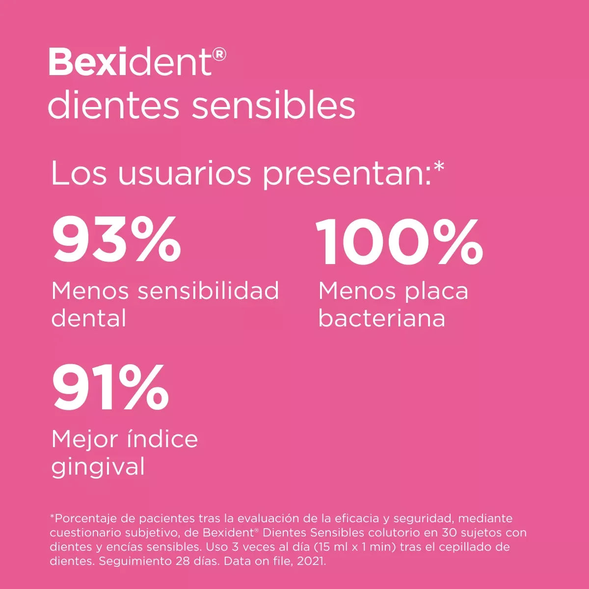 Bexident dientes sensibles colutorio - 500 ml