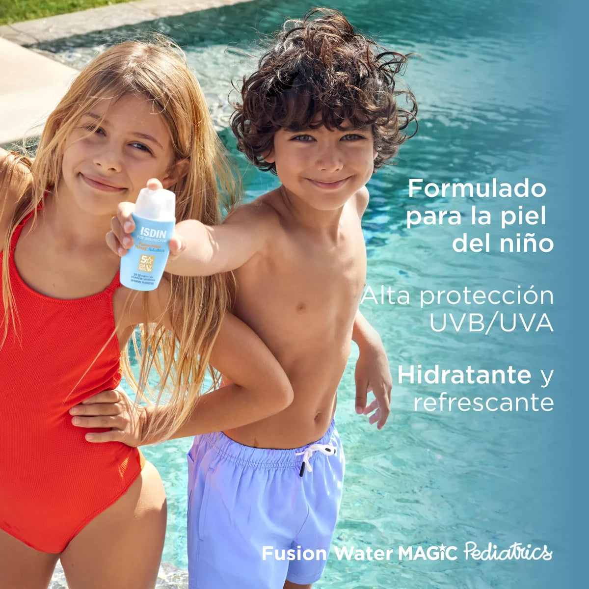 Fotoprotector pediatrics fusion water Spf50+ - 50 ml