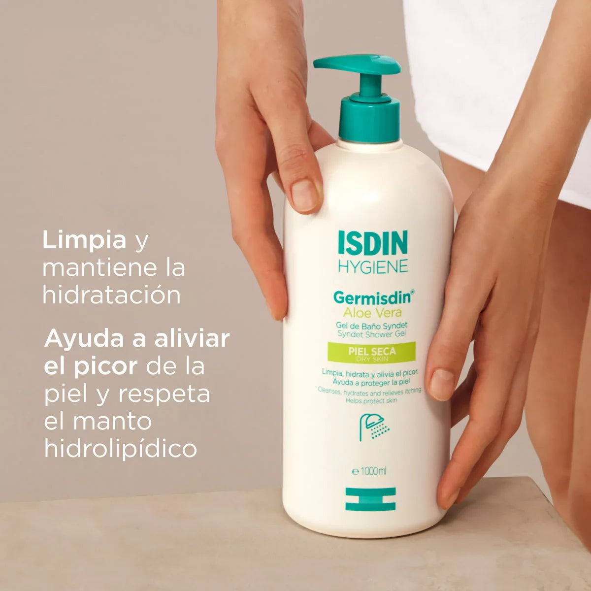 Germisdin piel seca Aloe Vera -  1 litro