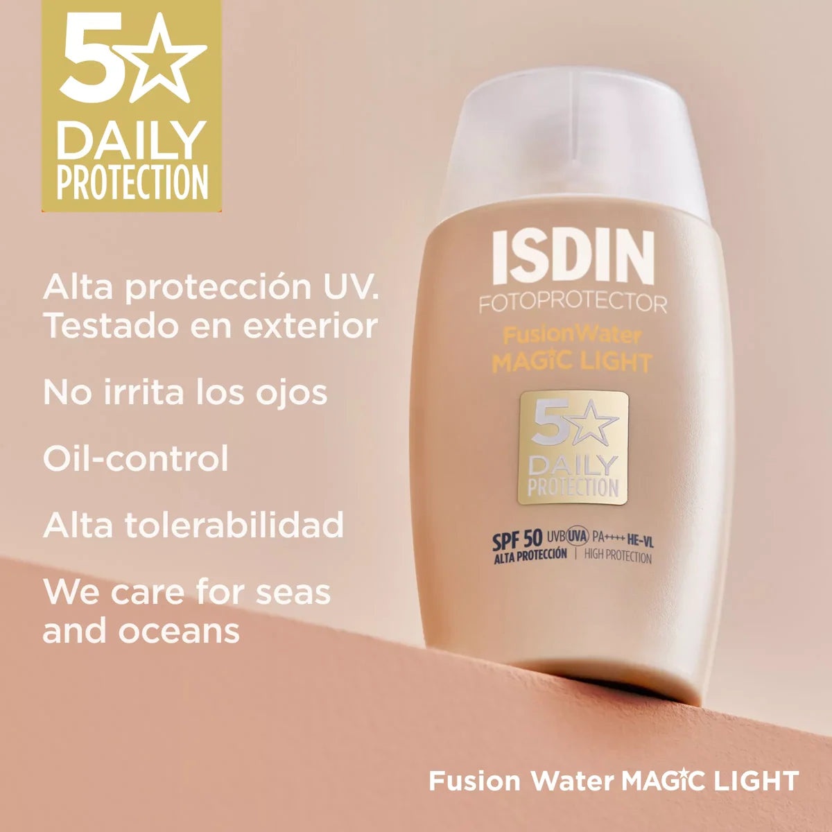 Fotoprotector Fusion Water Color Light Spf50 - 50 Ml