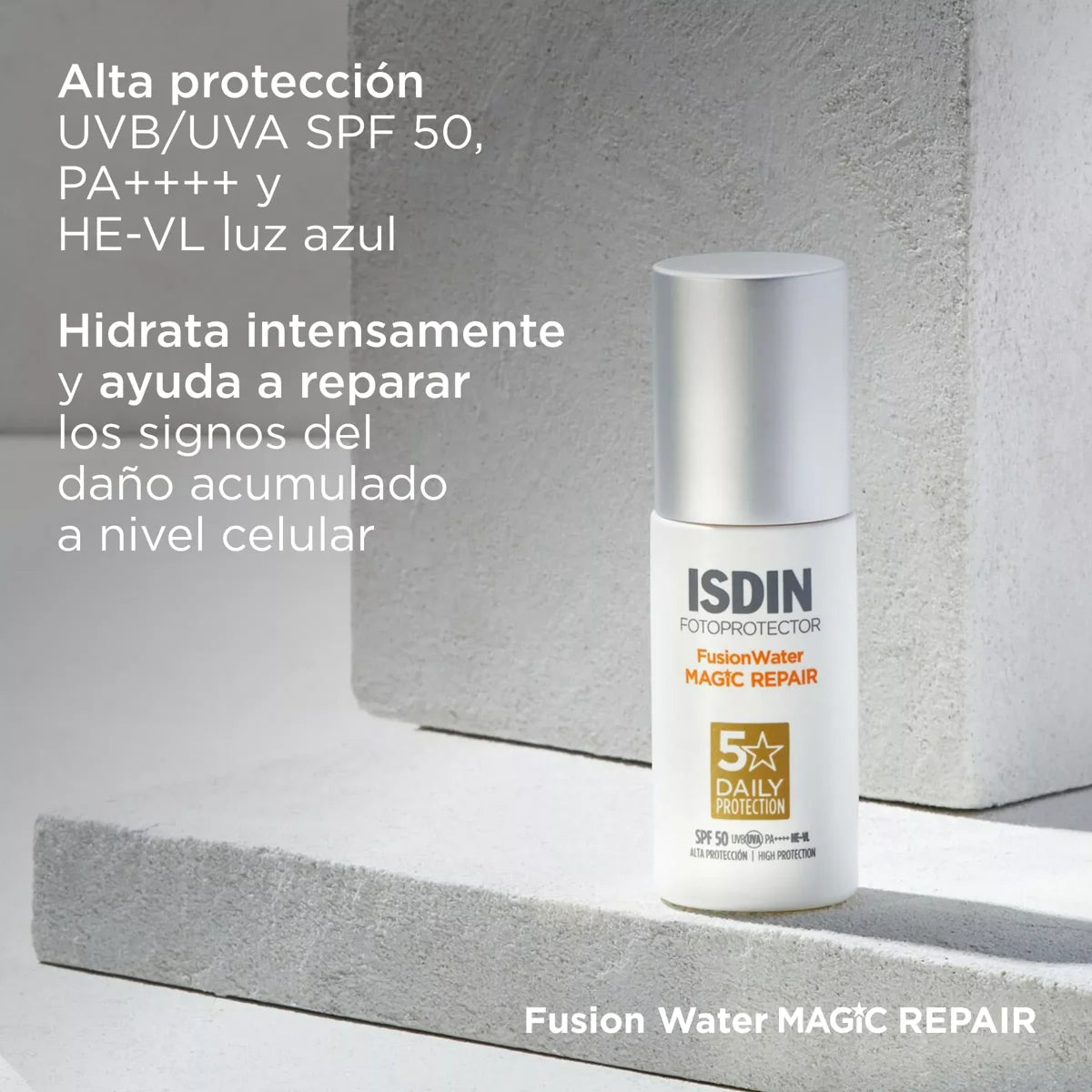 Protector solar fotoultra fusion water repair - 50 ml