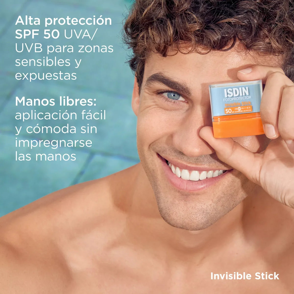 Invisible Stick isdin Spf50+ - 10 g