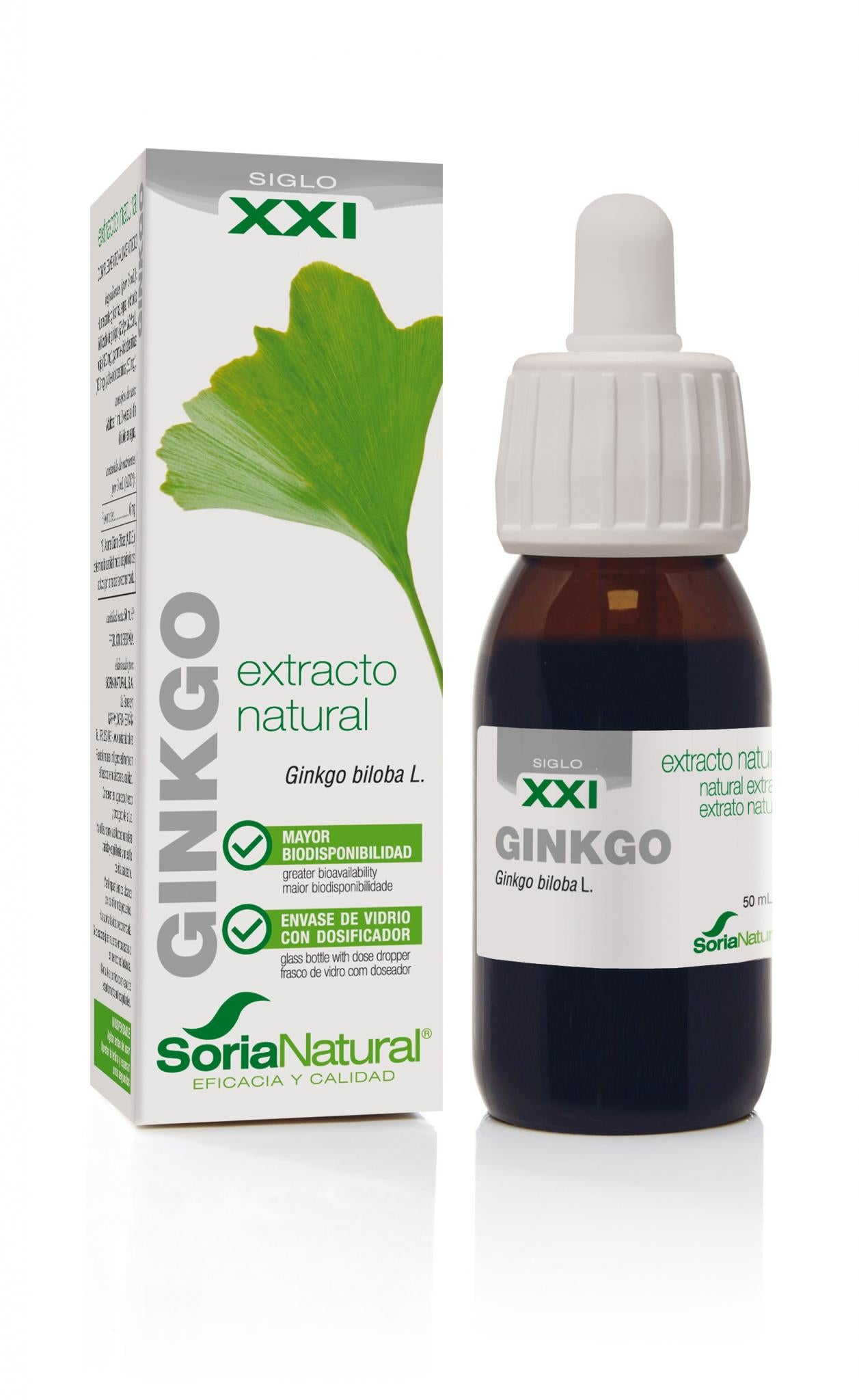 Extracto de ginkgo biloba - 50 ml