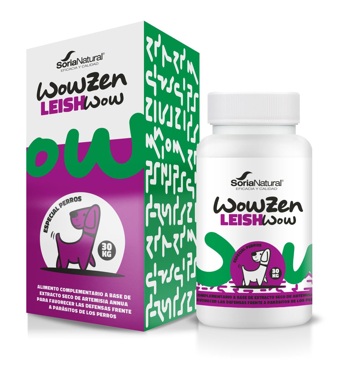 Leishwow perros 30kg soria natural