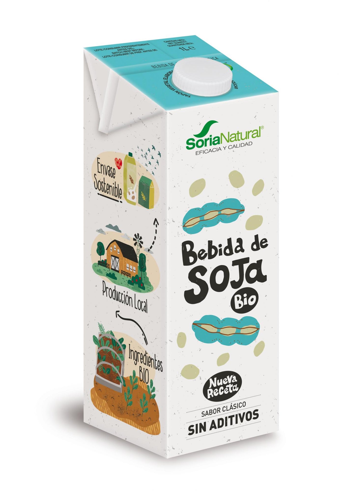 Bebida de soja 1L