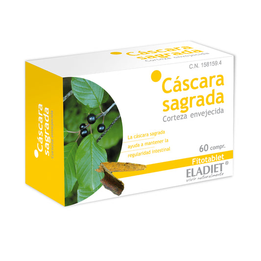 CASCARA SAGRADA 300MG. - 60 COMPRIMIDOS