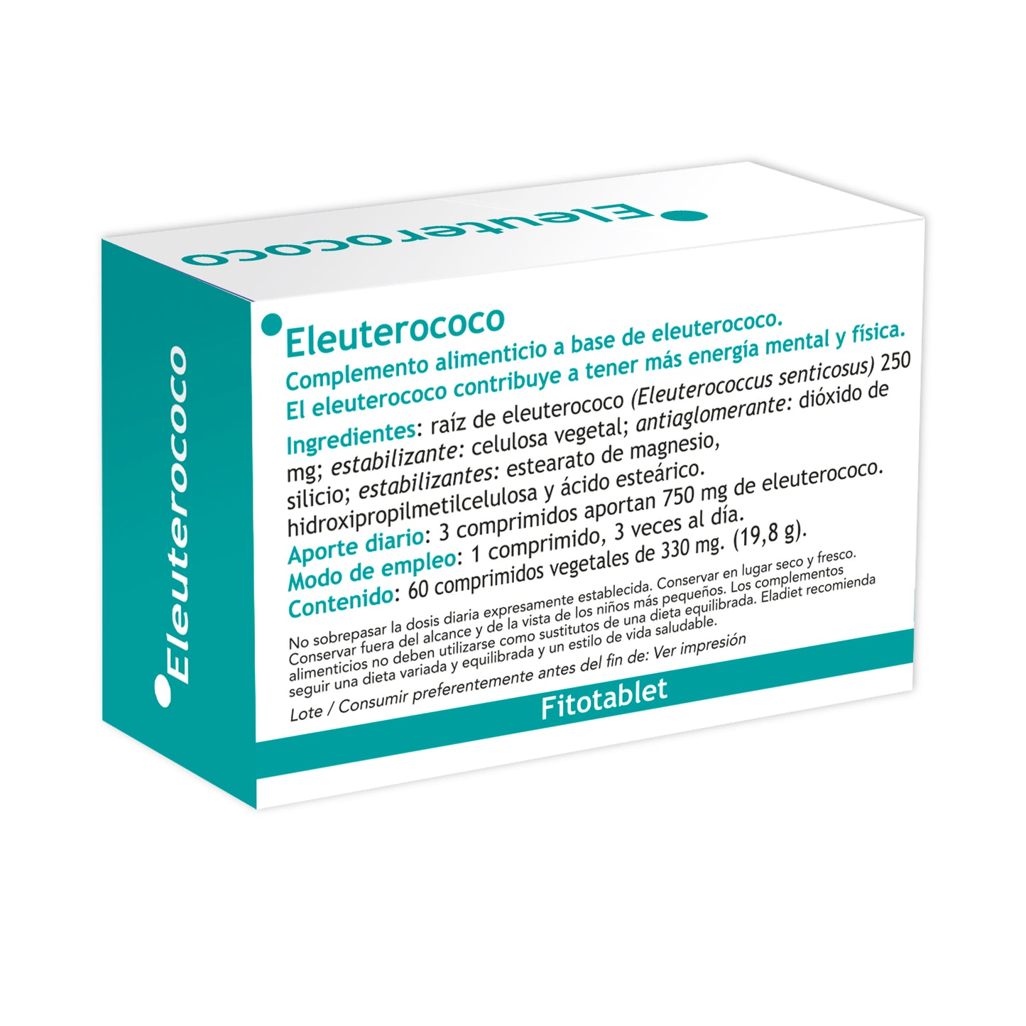 ELEUTEROCOCO 330MG. - 60 COMPRIMIDOS