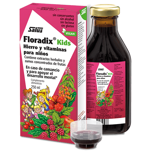 FLORADIX KIDS (FRAMBUESA) - 250ML.