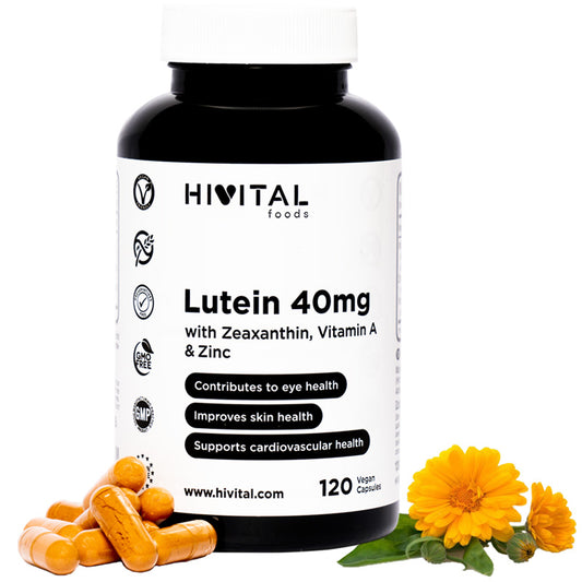 Luteína 40 mg - 120 cápsulas veganas