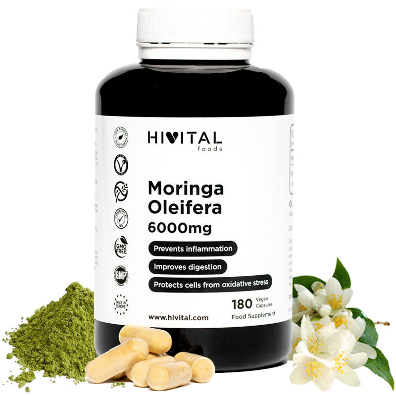 Moringa Oleifera 6000 mg - 180 caps