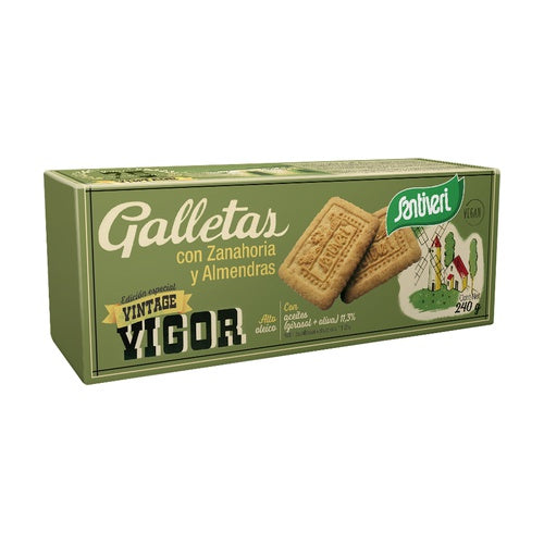 GALLETAS ZANAHORIA+ALMENDRA 1p