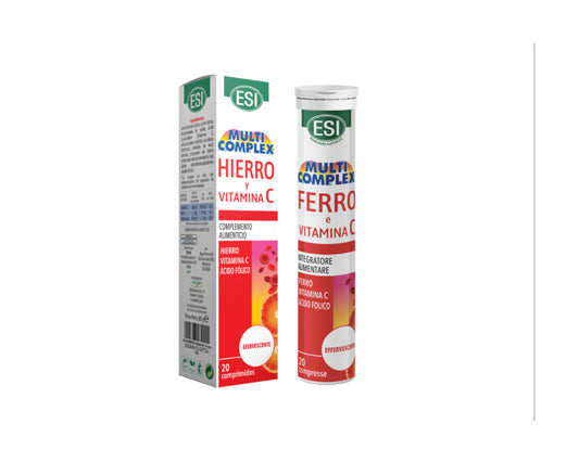 VITAMINA C + HIERRO EFERVESCENTE (20COMP.)