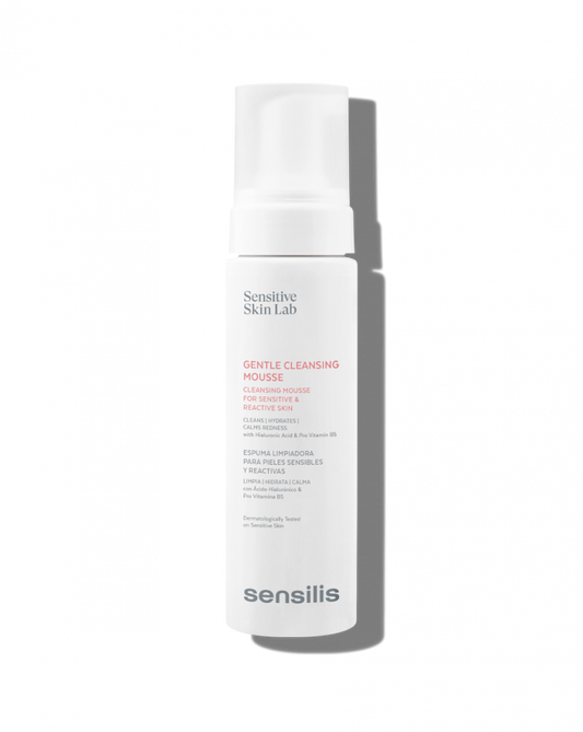 SENSILIS GENTLE CLEANSING MOUSSE ESPUMA LIMPIADORA PIELES SENSIBLES Y REACTIVAS 200ML