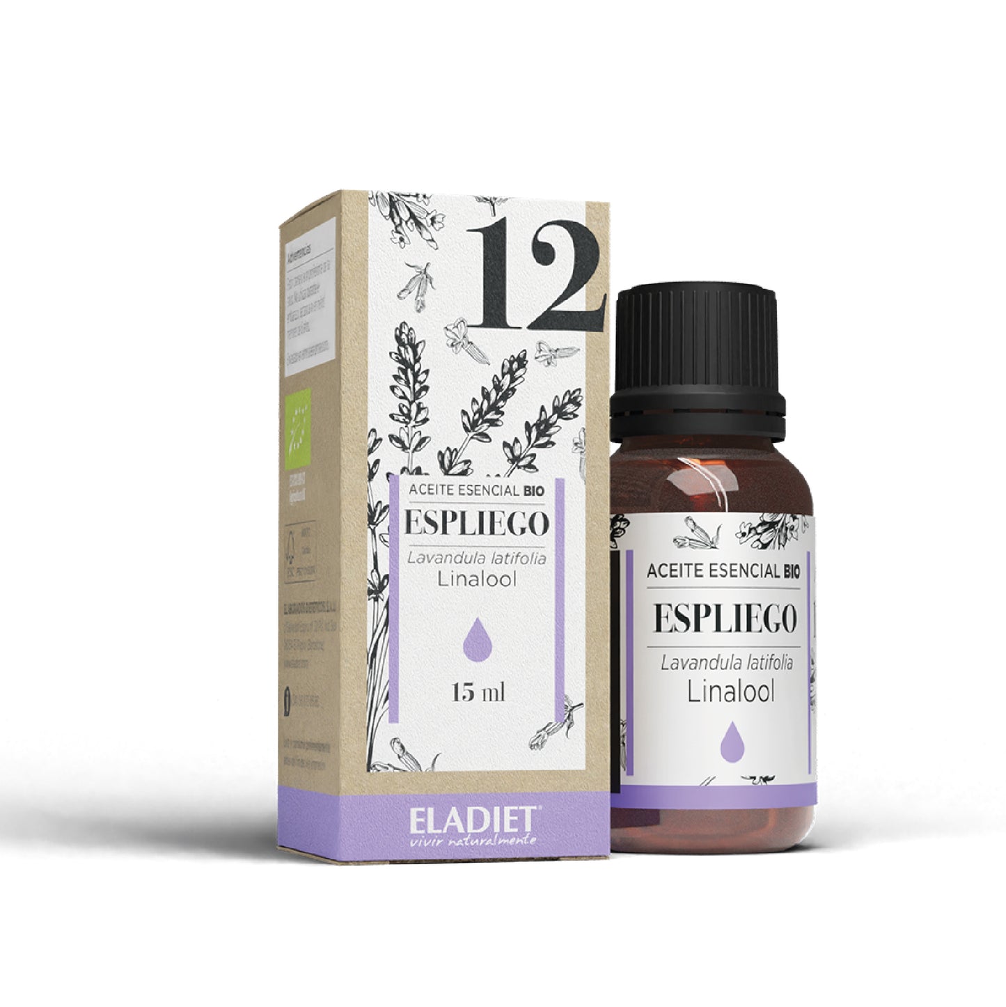 ACEITE ESENCIAL BIO (12) ESPLIEGO - 15ML.