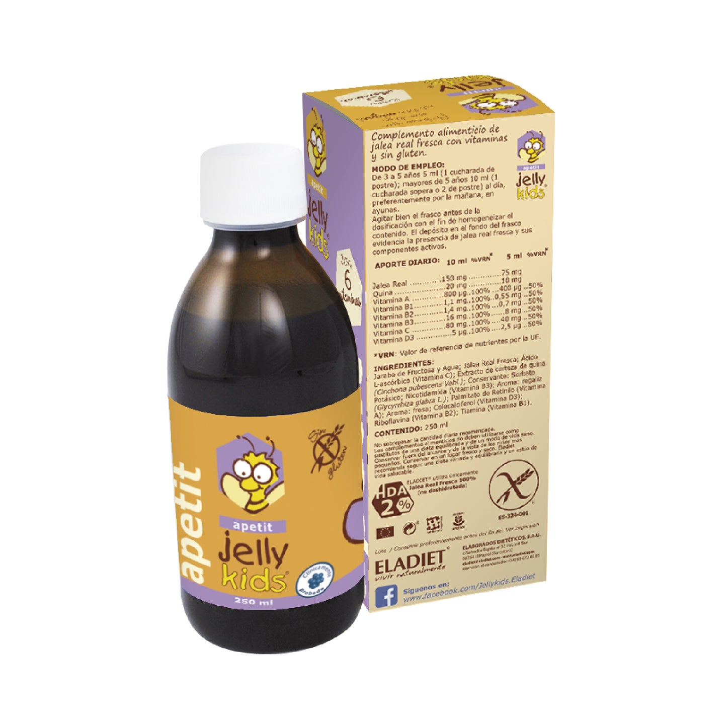 JELLY KIDS APETIT - 250 ML.