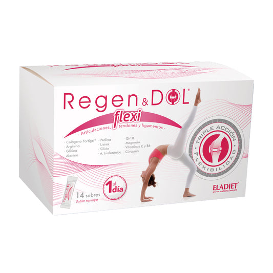 REGEN & DOL FLEXI SABOR NARANJA - 14 SOBRES