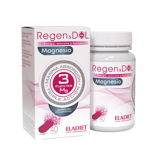 REGEN & DOL MAGNESIO 3 FUENTES - 40 COMPRIMIDOS