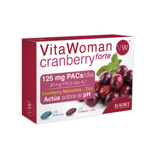 VITAWOMAN CRANBERRY FORTE - 15+15 CAPSULAS