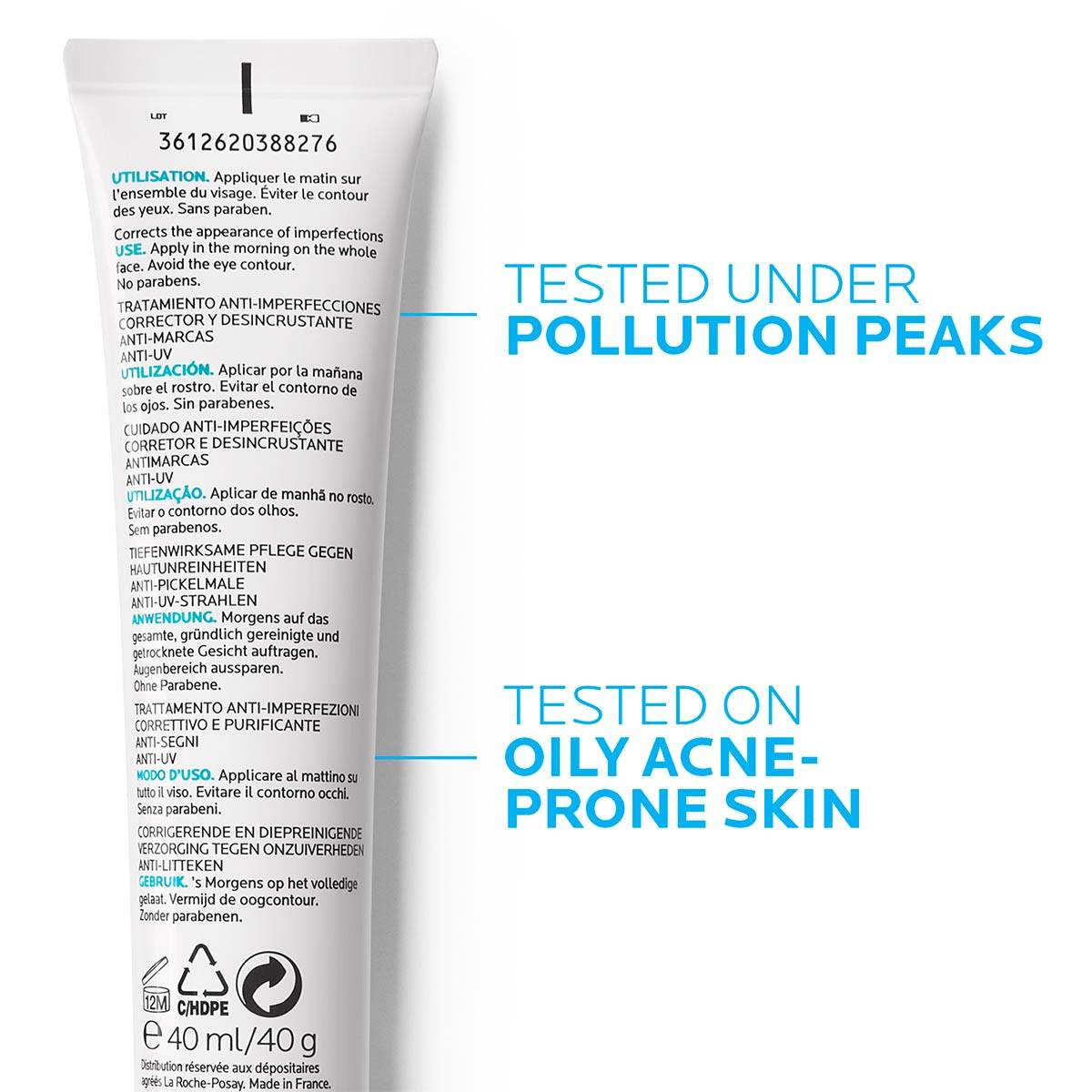 La Roche Posay Effaclar Duo[+] SPF30 40 ml