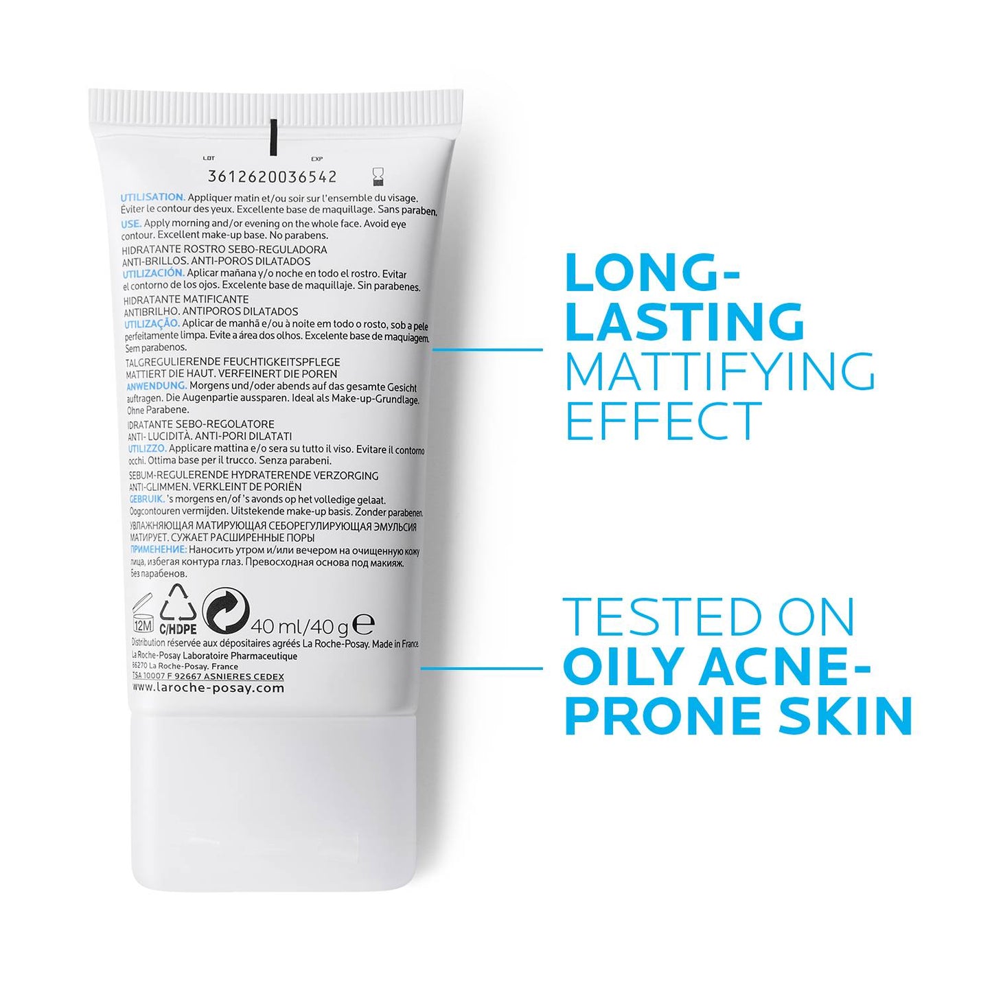 La Roche Posay Effaclar Mat Crema Matificante 40 ml