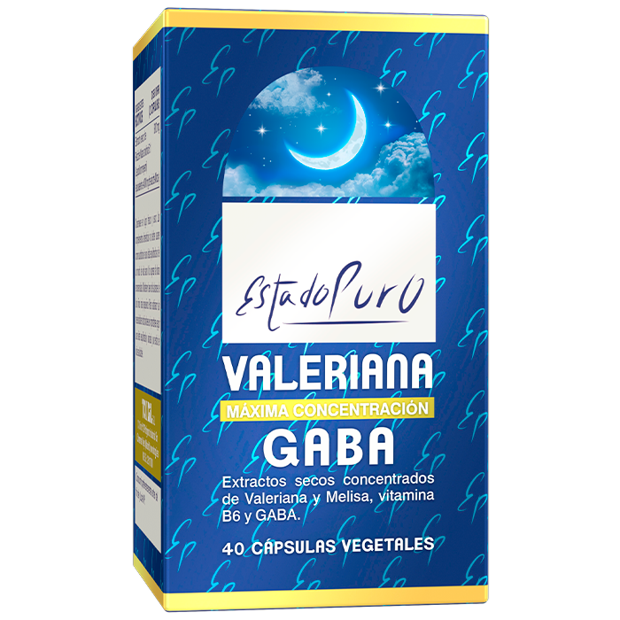 Valeriana con gaba estado puro - 40 caps