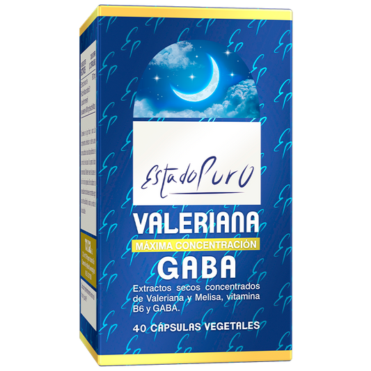 Valeriana con gaba estado puro - 40 caps