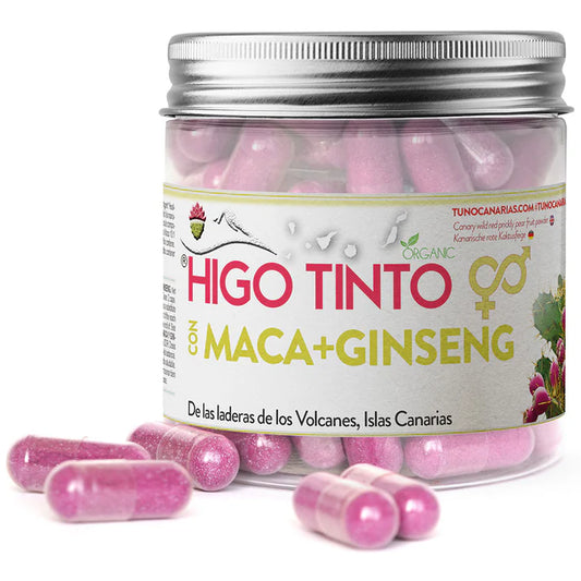 Higo tinto con Maca y Ginseng - 90 caps